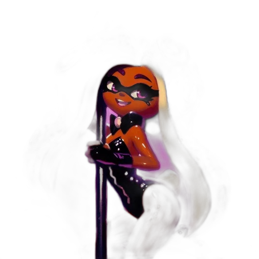 weapon, staff, mask, creature transparent PNG cut-out