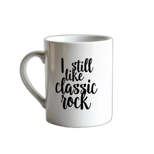 monochrome, white, ceramic, mug transparent PNG cut-out