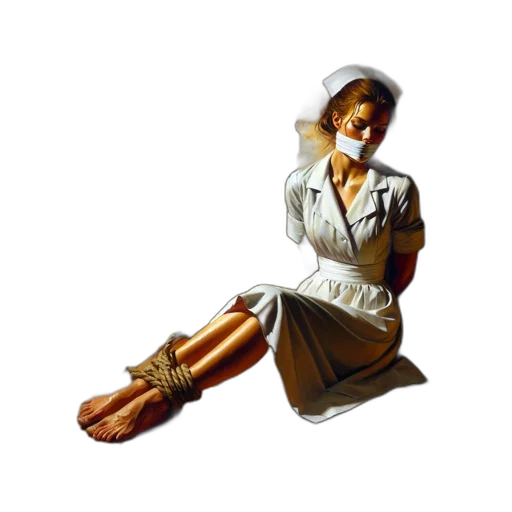 staff, dress, shoes, hat transparent PNG cut-out