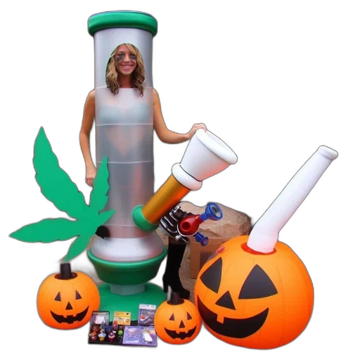bottle, woman, wears, green-and-silver transparent PNG cut-out