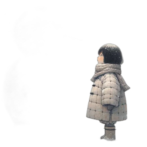 jacket, robot, umbrella, hat transparent PNG cut-out