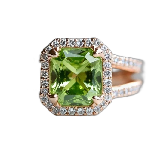 jewelry, crown, photorealistic, green transparent PNG cut-out