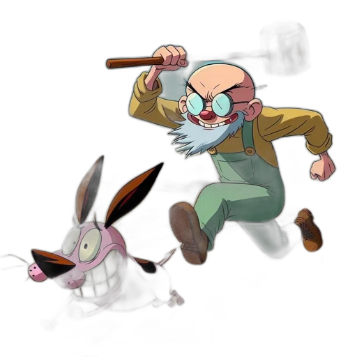 staff, weapon, animal, creature transparent PNG cut-out