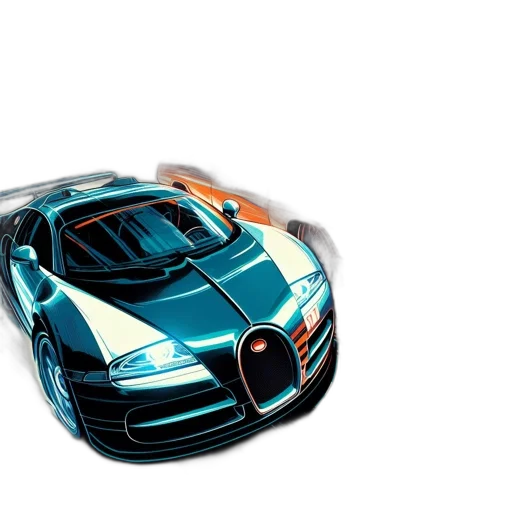 car, 3d render, photorealistic, concept art transparent PNG cut-out