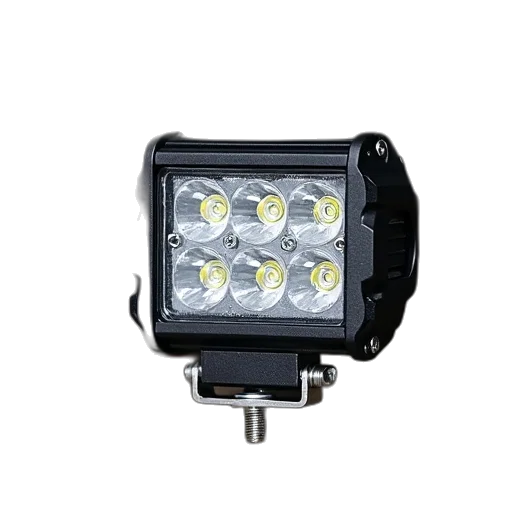 two, 12v, 24w, flood transparent PNG cut-out