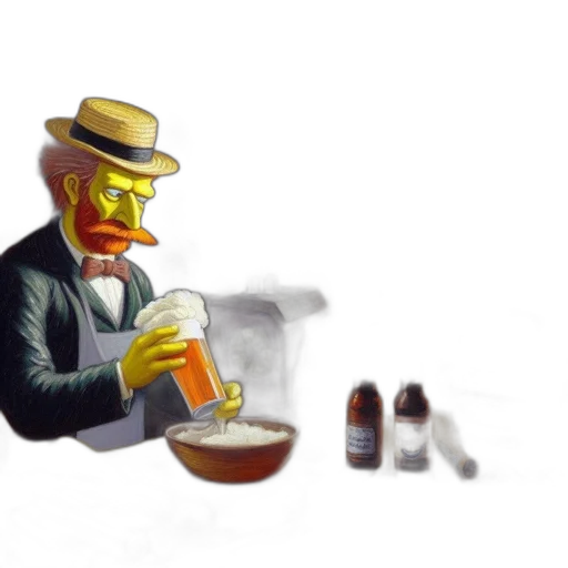 bottle, food, mask, robot transparent PNG cut-out