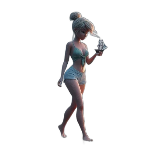 dress, staff, weapon, bottle transparent PNG cut-out