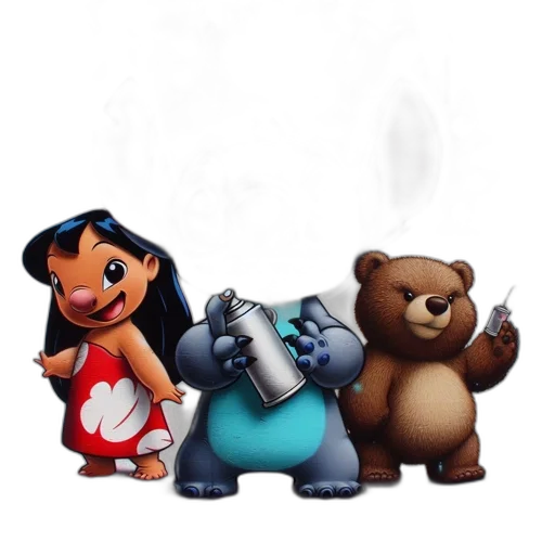 concept art, 3d render, cartoon, pixel art transparent PNG cut-out