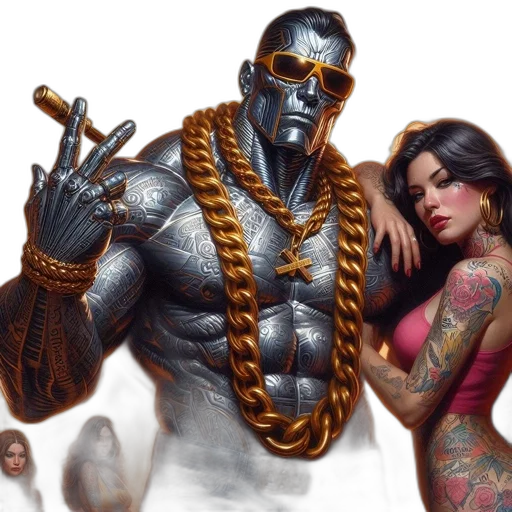 jewelry, comic book art, concept art, fantasy art transparent PNG cut-out