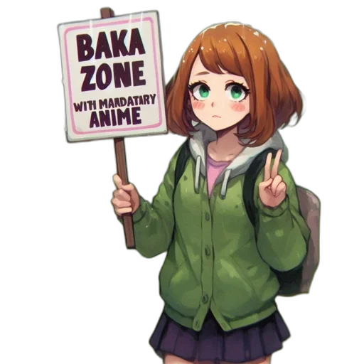 jacket, weapon, staff, umbrella transparent PNG cut-out