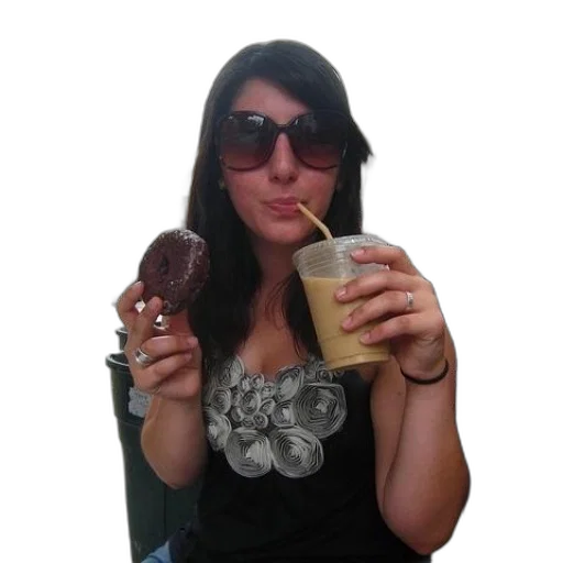food, staff, woman, wearing transparent PNG cut-out