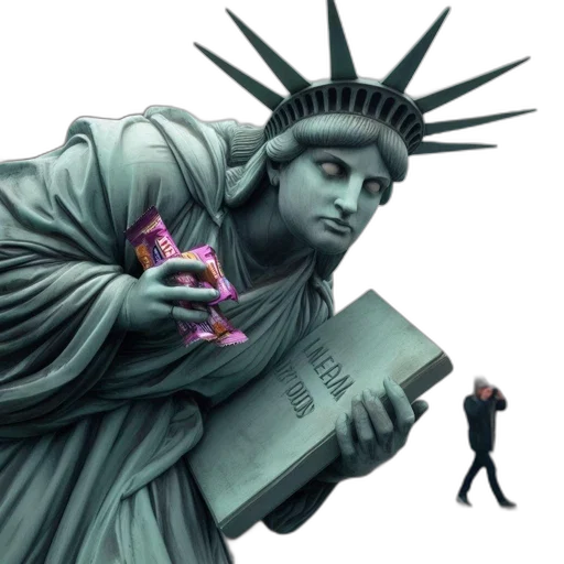 weapon, vaporwave, cyberpunk, concept art transparent PNG cut-out