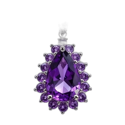 jewelry, crown, amethya, purple transparent PNG cut-out
