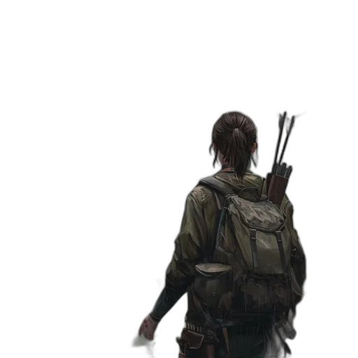 weapon, jacket, staff, sword transparent PNG cut-out