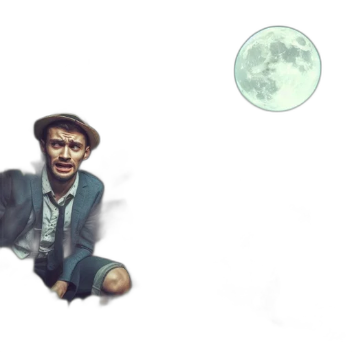 face, creature, hat, concept art transparent PNG cut-out