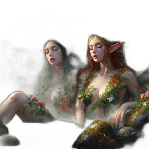 fantasy art, concept art, oil painting, photorealistic transparent PNG cut-out