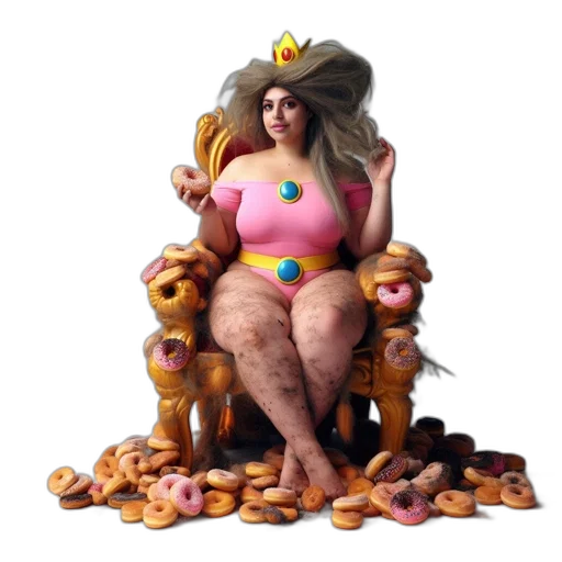 food, dress, crown, creature transparent PNG cut-out