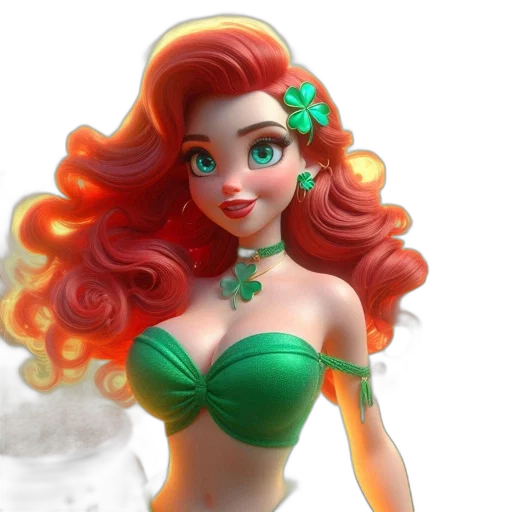3d render, concept art, fantasy art, cartoon transparent PNG cut-out