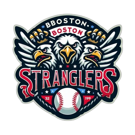 logo, boston, stranglers, baseball transparent PNG cut-out