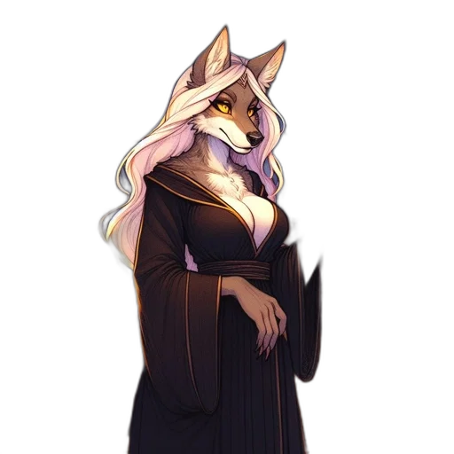 dress, staff, mask, jacket transparent PNG cut-out