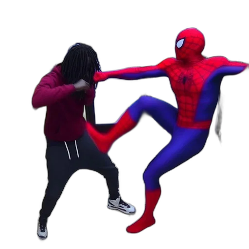 mask, jacket, weapon, creature transparent PNG cut-out