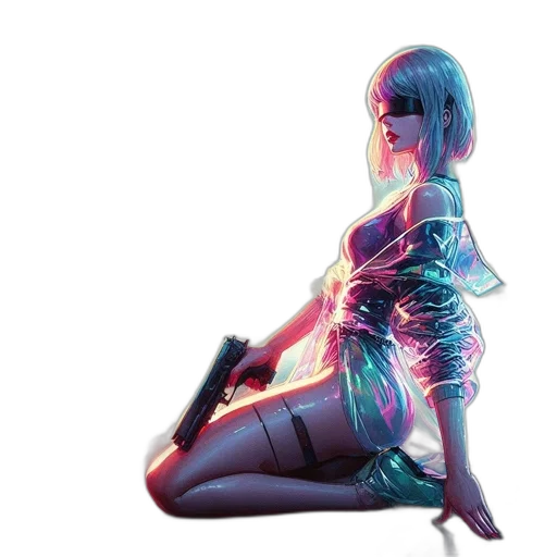 dress, robot, creature, jacket transparent PNG cut-out