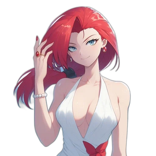 dress, staff, jewelry, weapon transparent PNG cut-out
