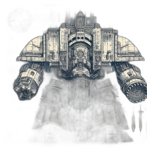 weapon, robot, creature, concept art transparent PNG cut-out