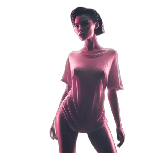 dress, jacket, concept art, 3d render transparent PNG cut-out