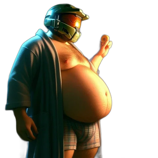 robot, food, concept art, cyberpunk transparent PNG cut-out