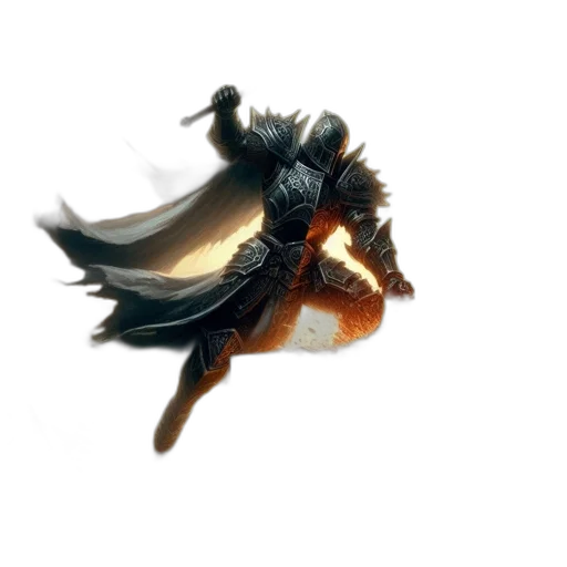 sword, weapon, dragon, staff transparent PNG cut-out