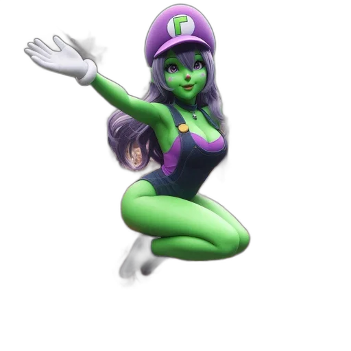 hat, staff, creature, dress transparent PNG cut-out