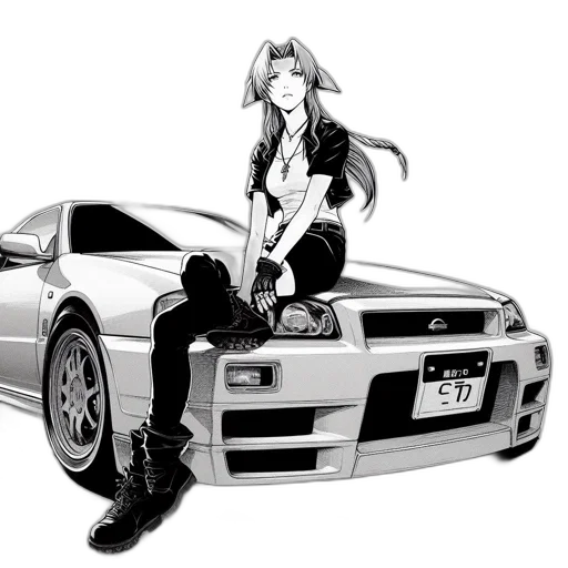 car, weapon, animal, anime transparent PNG cut-out
