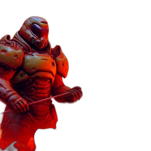 robot, creature, 3d render, concept art transparent PNG cut-out