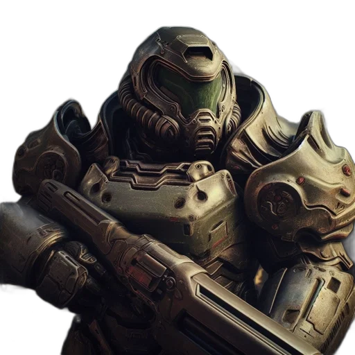 robot, weapon, face, mask transparent PNG cut-out