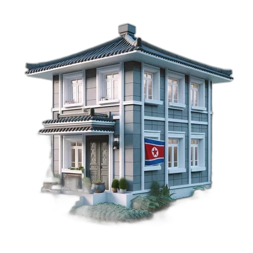 building, furniture, 3d render, photorealistic transparent PNG cut-out