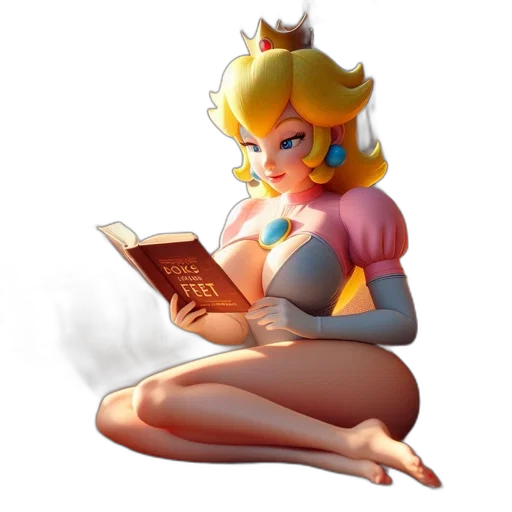 crown, staff, dress, fantasy art transparent PNG cut-out