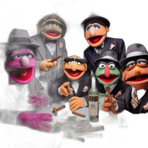 concept art, puppet, characters, gather transparent PNG cut-out