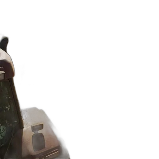 bottle, robot, weapon, shoes transparent PNG cut-out