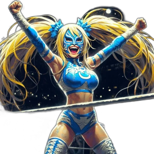 comic book art, concept art, fantasy art, anime transparent PNG cut-out