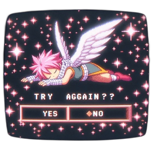dragon, pixel art, vaporwave, anime transparent PNG cut-out