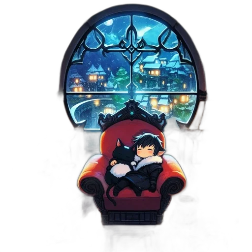 furniture, concept art, pixel art, anime transparent PNG cut-out