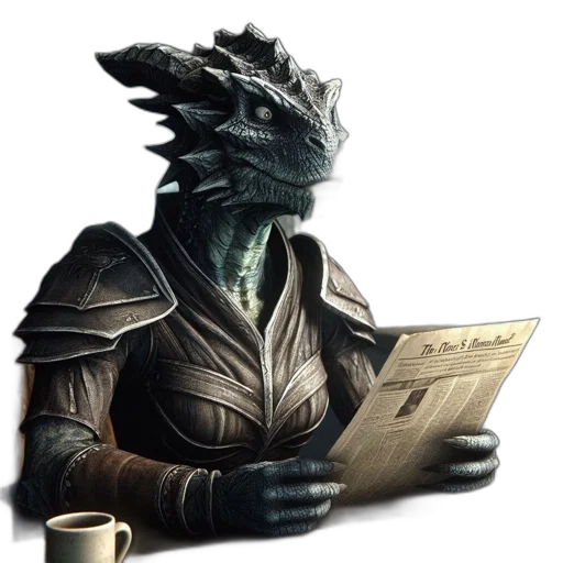 dragon, mask, staff, creature transparent PNG cut-out