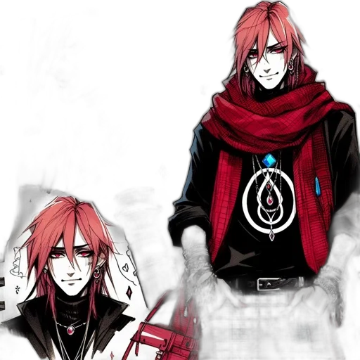 jacket, concept art, fantasy art, anime transparent PNG cut-out