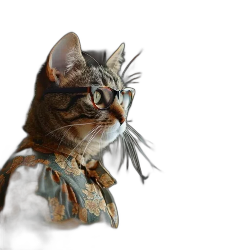 animal, staff, photorealistic, fantasy art transparent PNG cut-out