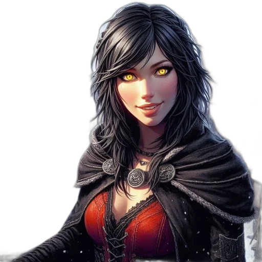 face, jacket, fantasy art, comic book art transparent PNG cut-out