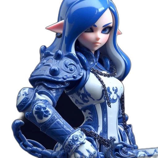 staff, weapon, concept art, 3d render transparent PNG cut-out
