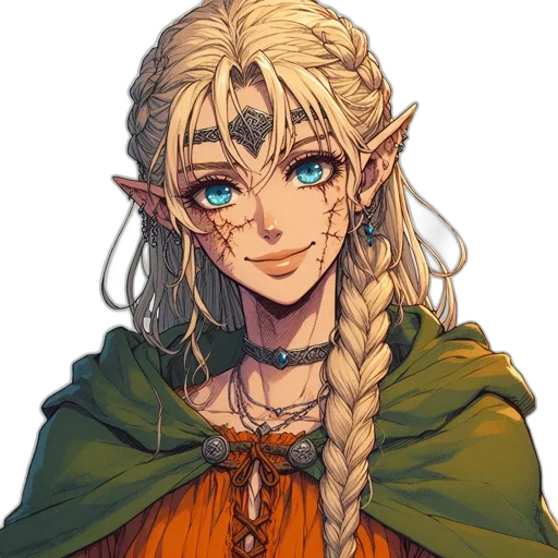 dragon, face, staff, fantasy art transparent PNG cut-out