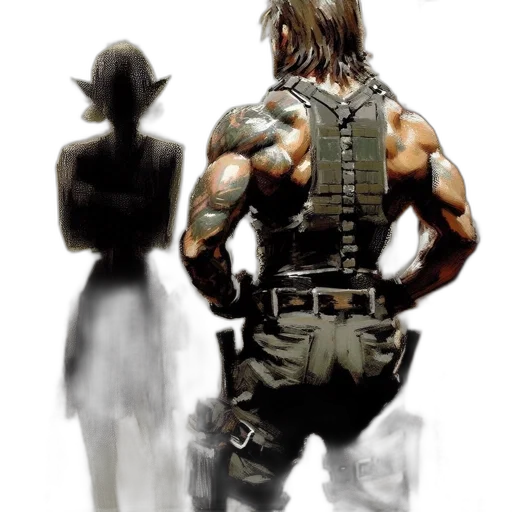 weapon, concept art, comic book art, fantasy art transparent PNG cut-out