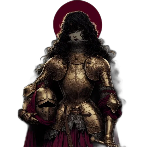 sword, crown, dress, mask transparent PNG cut-out